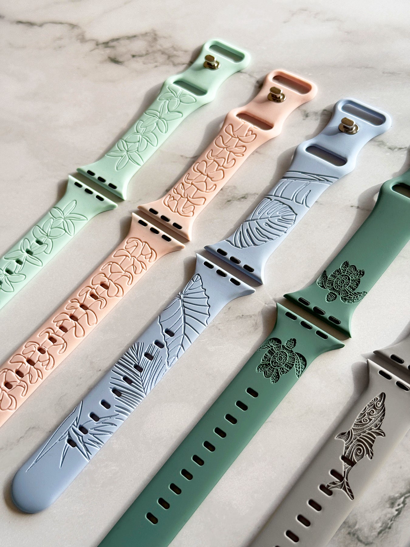 Floral Designs Standard Size Band - 49/46/45/44mm & (42mm Series 1-3)
