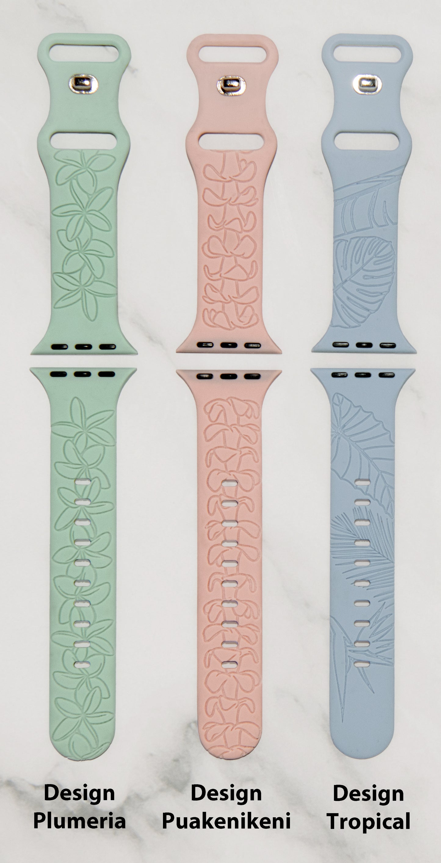 Floral Designs Standard Size Band - 38/40/41mm & (42mm Series 10)