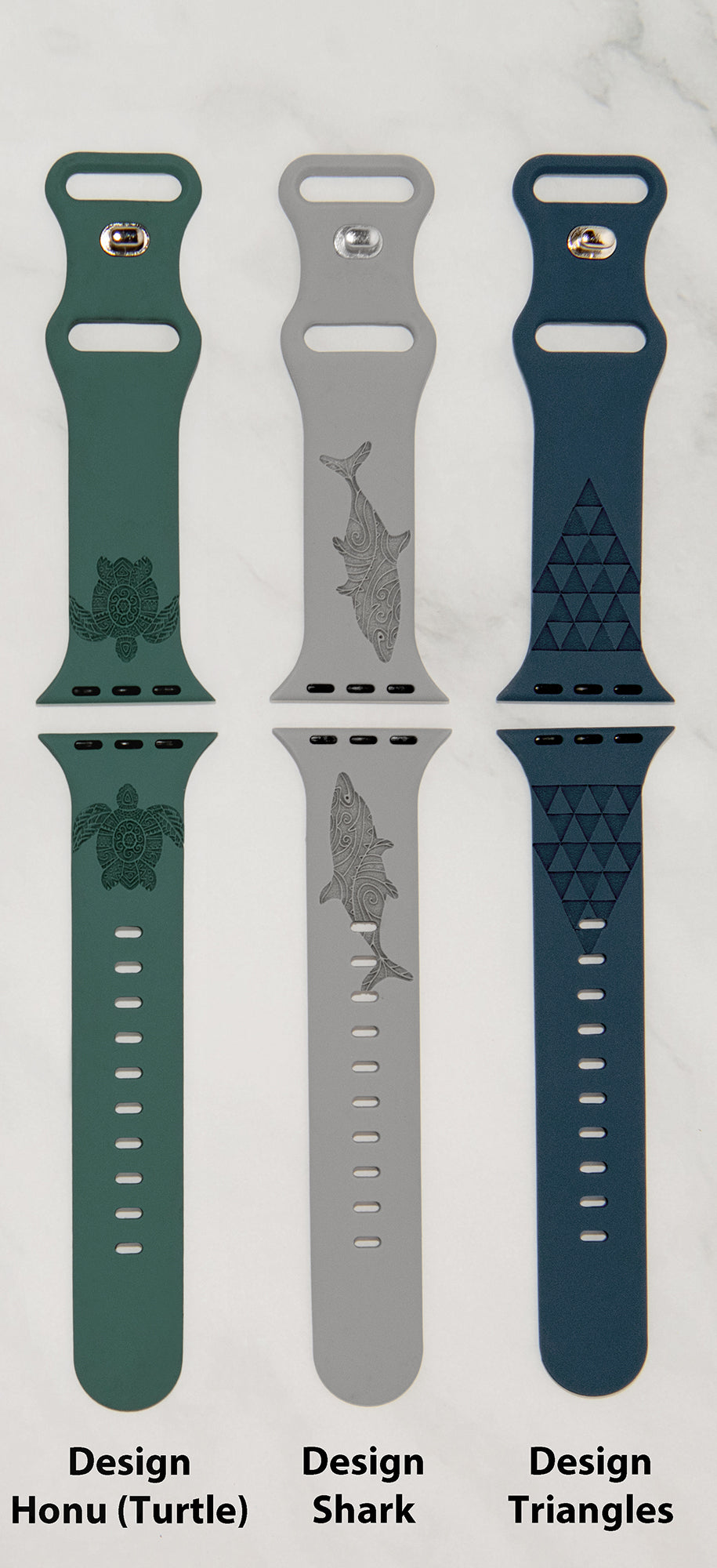 Tribal Designs Standard Size Apple Watchband - 38/40/41mm (42mm Series 10 & 11) & 49/46/45/44mm (42mm Series 1-3)